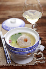 Lion's Head with Crab - Chablis Wines