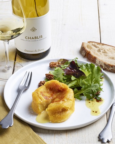 Soumaintrain Cheese Fondant and Chablis