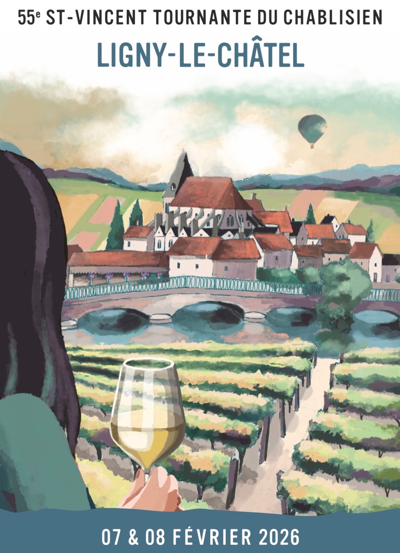 THE SAINT-VINCENT FESTIVAL WILL TAKE PLACE IN LIGNY-LE-CHATEL ON FEBRUARY 7 AND 8 2026!