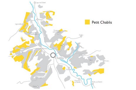 The Chablis winegrowing area