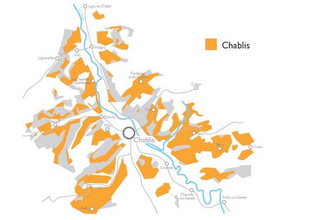 Maps - The wines of Chablis