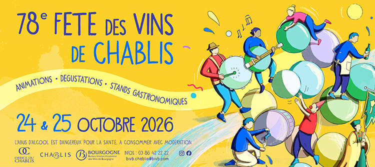 The Chablis Fête des Vins returns on October 24-25 The Chablis Fête des Vins returns on October 24-25