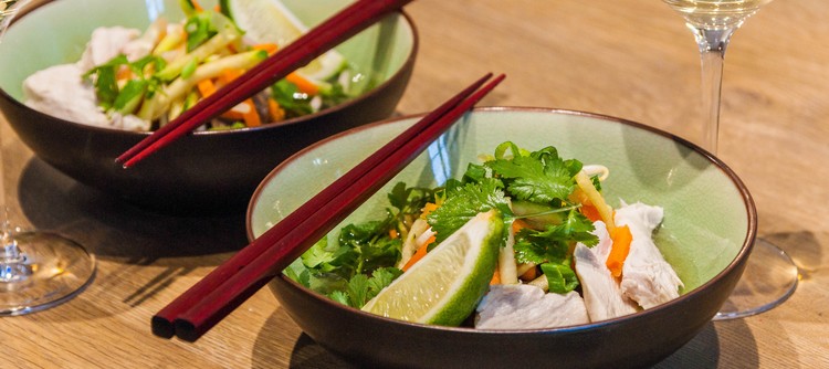 Turkey Pho and Chablis Turkey Pho and Chablis