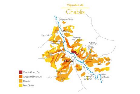 The Chablis winegrowing area
